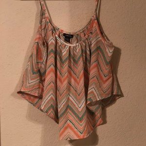 Multi Colored Crop top